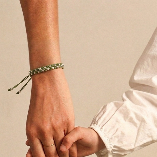 ADORE YOU 925 silver beads bracelet in Tortuga Bay color