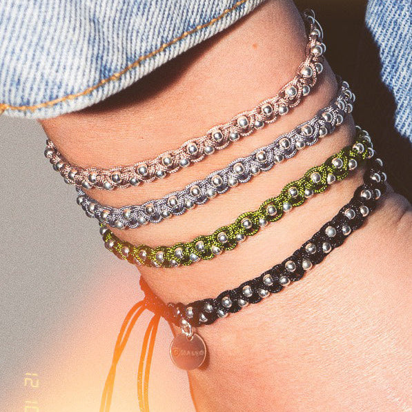 ADORE YOU 925 silver beads bracelet in Tortuga Bay color