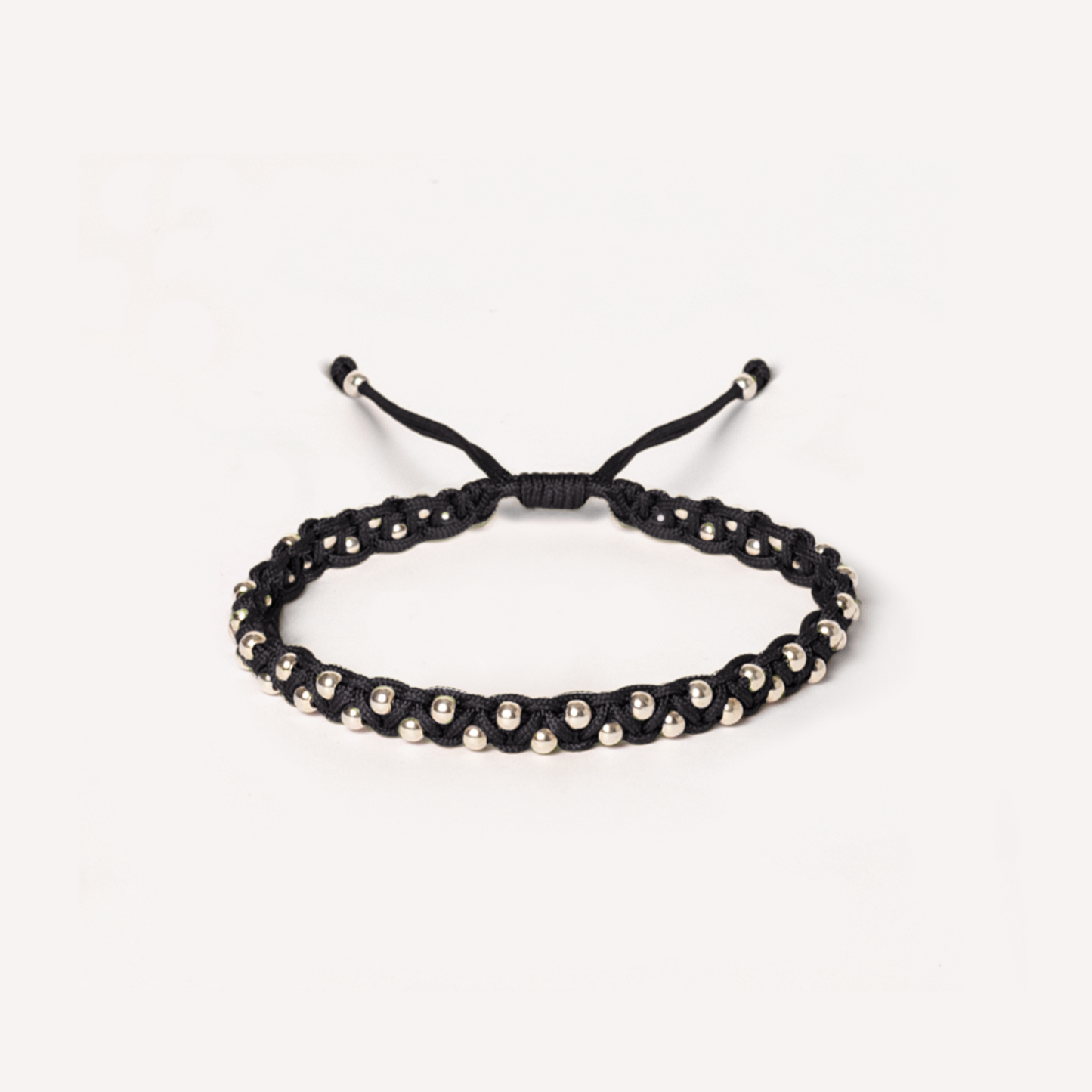 ADORE YOU 925 silver beads bracelet in Black Beauty color