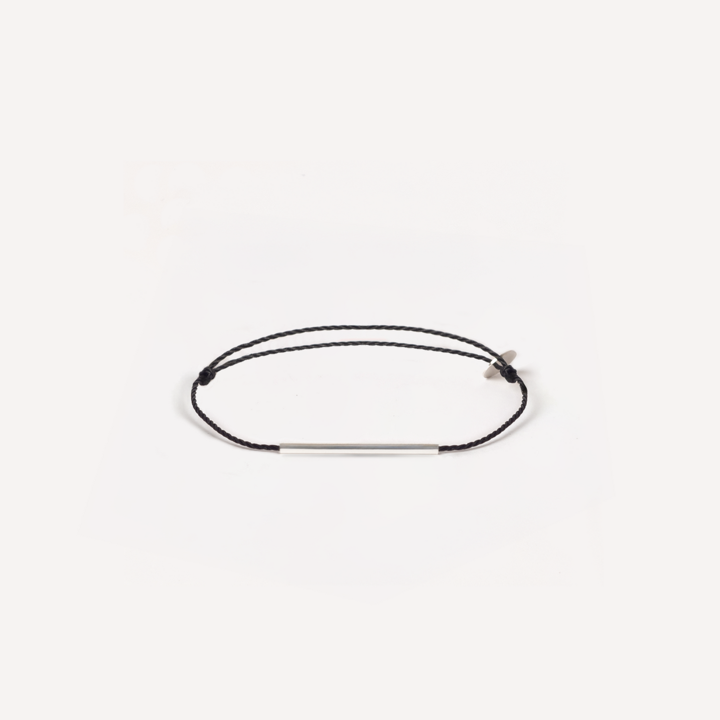STAY STRONG 925 silver tube adjustable bracelet